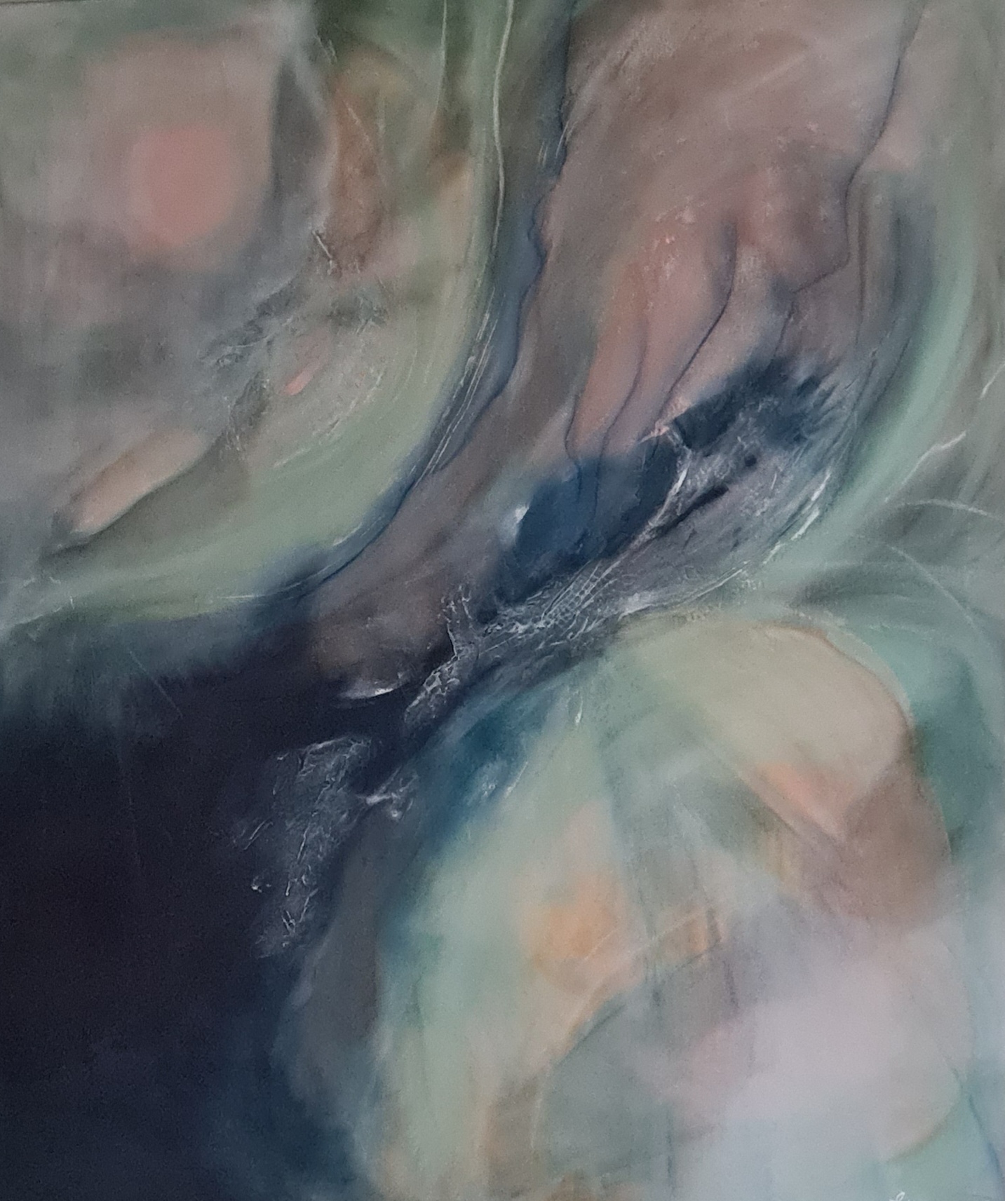 Over the horison 100x120 kr 7000,-