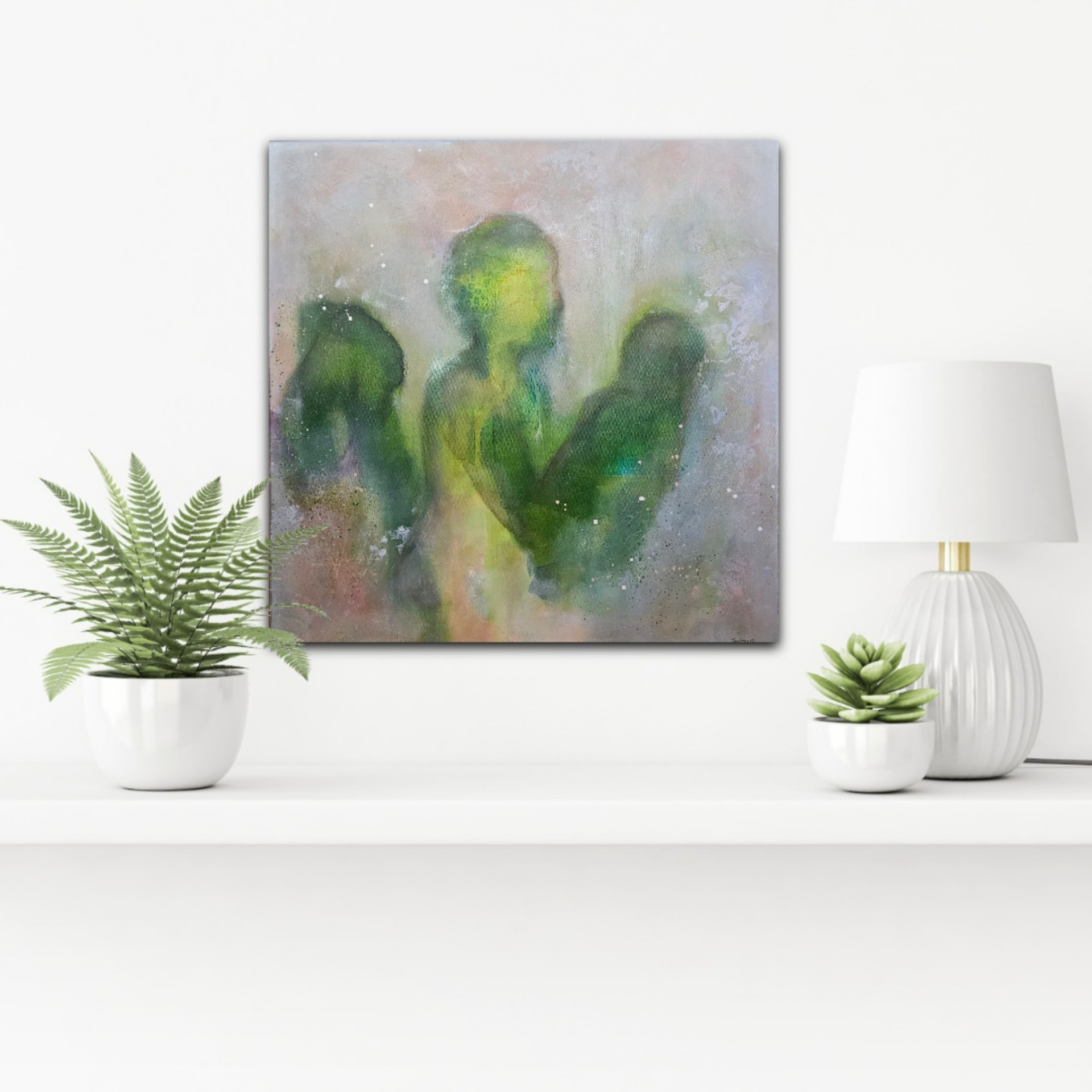 Velkommen til livet 90x90 kr. 4000,-